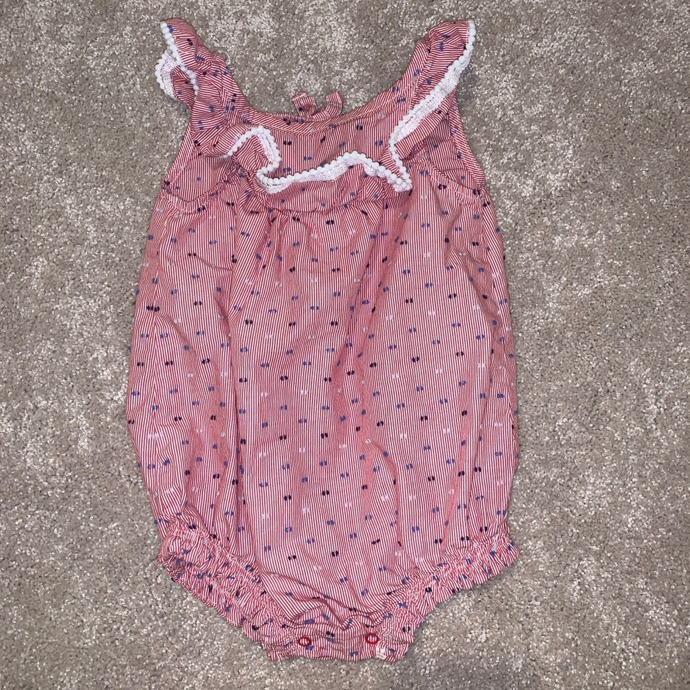Baby Girl Romper 12mo